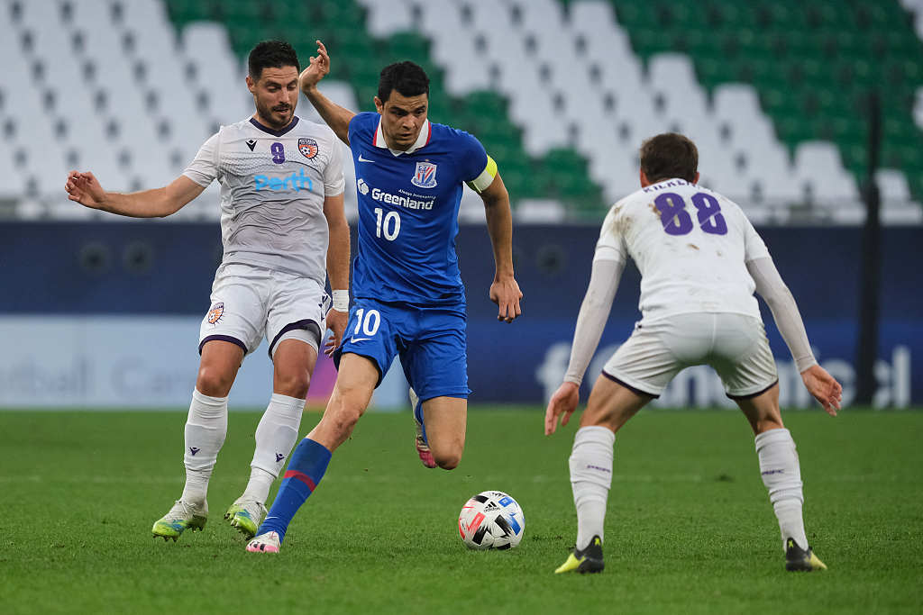 伊拉克巴格达队在亚冠比赛大胜