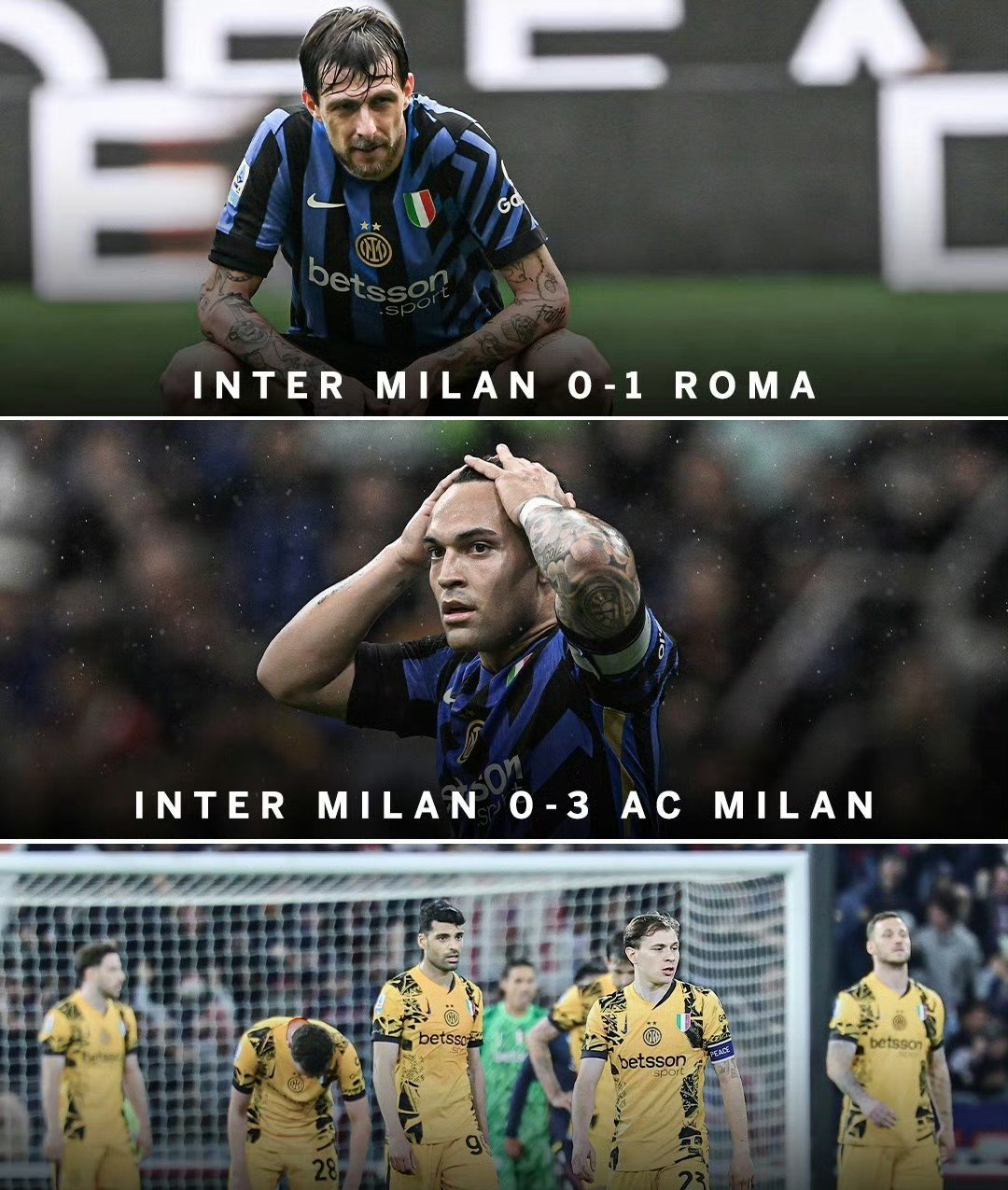 包含那不勒斯主场惨败，信心低迷表现糟糕的词条